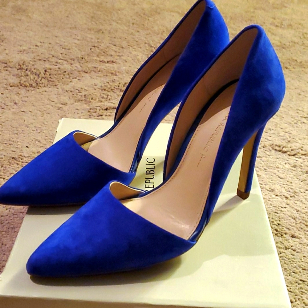 Banana Republic Adelia Suede D'Orsay Heel